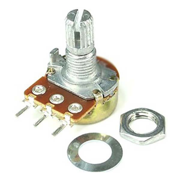 Резистор змінний WH148-1А-2 B  500кОм 3 pin прямий