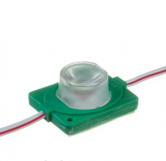 Інжекторний світлодіодний модуль (smd3030 1шт, 48 мм) # 98/5 МТК-3030-1Led-G-1,5W