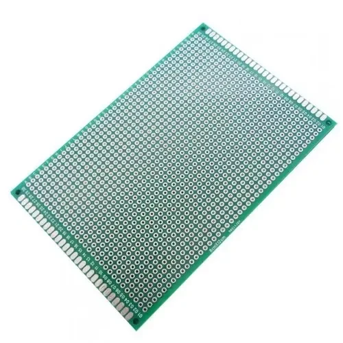 Макетна плата двостороння 90х150мм склотекстоліт