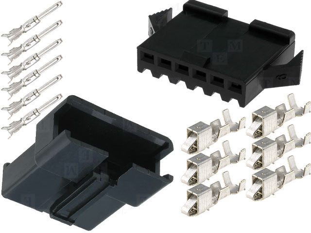 Корпус NPPW-06 (пластмасовий) штекер