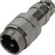 Роз'єм MIC 342, "штекер", під кабель, 2pin,16мм