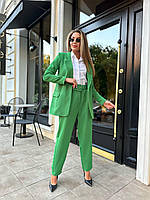 Классический костюм тройка: пиджак ,брюки и рубашка женский,размеры:42-44,44-46