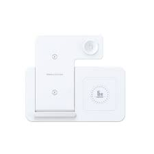 Док станція  REMAX Mintai Series 15W Multifunctional Foldable 3-in-1 Wireless Charger RP-W57 white