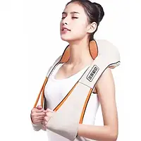 Электрический роликовый массажер для спины и шеи Massager of Neck Kneading Np