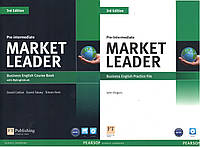 Підручник та зошит  Market Leader 3ed Pre-Intermediate Coursebook with MyEnglishLab + workbook