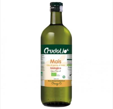 Олія кукурудзяна Crudolio Bio omega 6 1 л