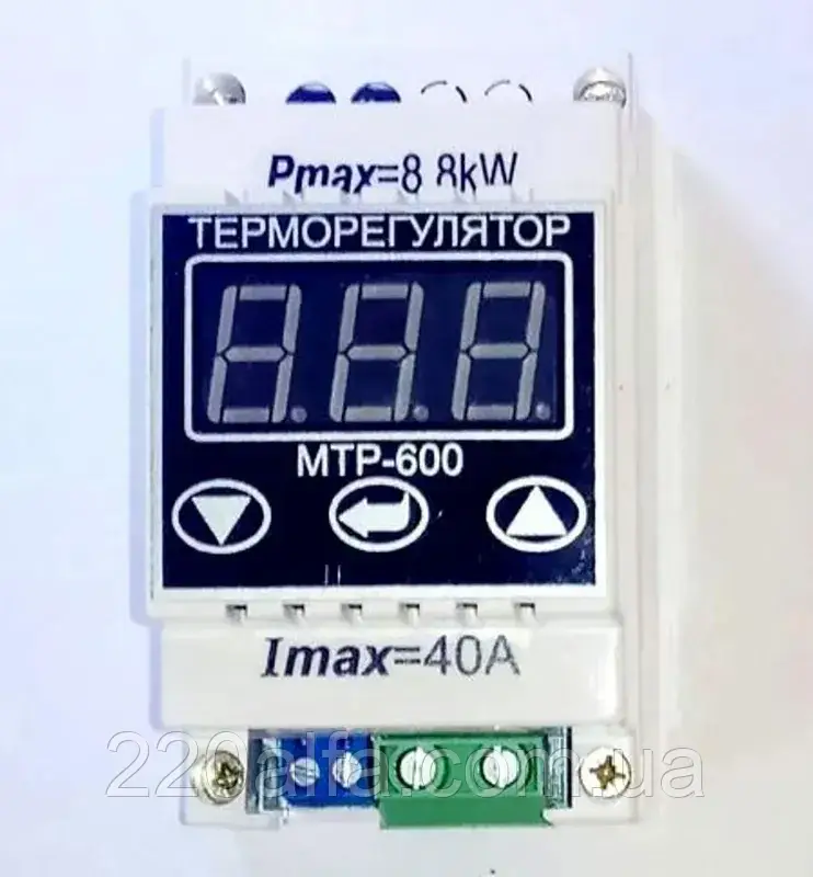 Цифровой термопарный терморегулятор МТР-600 (до +600°С) Digi Cop - фото 1 - id-p1896762895