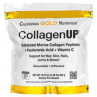 Коллаген Пептиды UP без ароматизаторов, Collagen, California Gold Nutrition, 16,36 унц. (464 г)