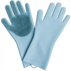 Рукавички для прибирання Xiaomi Jordan-Judy Silicone Gloves Blue