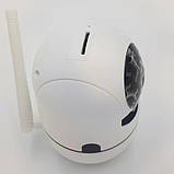 Бездротова поворотна IP-камера WiFi microSD Y13G, поворотна, відеоняня, фото 6