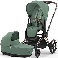 Cybex Priam 4.0 коляска 2 в 1 Leaf Green шасі Rosegold