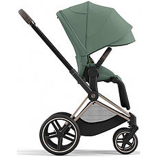 Cybex Priam 4.0 коляска 2 в 1 Leaf Green шасі Rosegold, фото 6