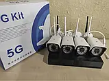 Система відеоспостереження 5G KIT WiFi, фото 2