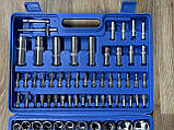Набір інсументів головок і ключів із хромованадієвої сталі <unk> 108 елементів, фото 3