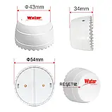 Wi-Fi Датчик протікання води Tuya Smart Life антипотоп датчик затоплення за допомогою Tuya, фото 3