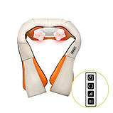 Масажер для спини та шиї з ІЧ-прогрівом, фото 3