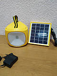 Кемпінговий ліхтар повер банк з сонячною батареєю, фото 2