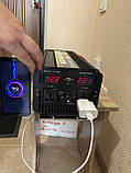 Перетворювач автоінвертор POWER INVERTER 12 220 вольтів WX-9000W, фото 3
