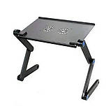 СТОЛИК ТРАНСФОРМЕР ДЛЯ НОУТБУКА LAPTOP TABLE T6, фото 7