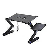 СТОЛИК ТРАНСФОРМЕР ДЛЯ НОУТБУКА LAPTOP TABLE T6, фото 8