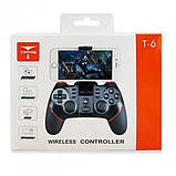 Бездротовий компактний ігровий геймпад Bluetooth, фото 4