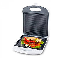 Бутербродниця гриль 2в1 електрична DSP із захистом від перегрівання 1200W