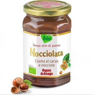 Шоколадна паста Nocciolata Bio Rigoni di Asiago з фундуком 325 г.