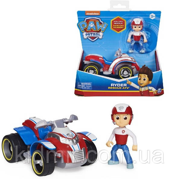 Paw Patrol Zick Ryder Spin Master 20127846 Щенячий патруль Зик Райдер и ...