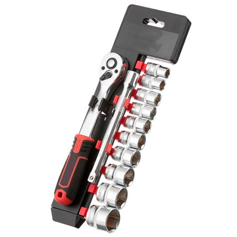 Набір торцевих головок із тріскачкою й подовжувачем Socket Set, фото 1