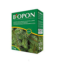Добриво BIOPON для хвойних рослин проти пожовтіння 1 кг
