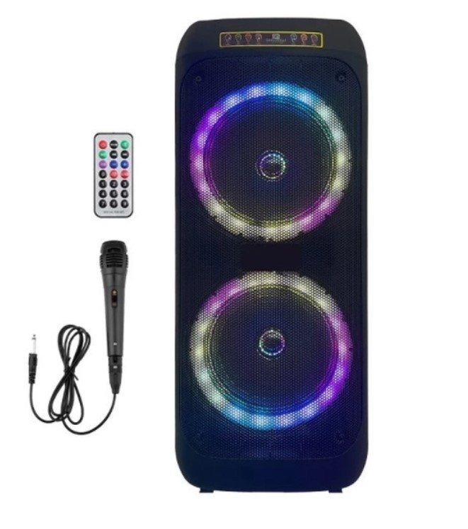 Бездротова портативна Bluetooth-колонка з мікрофоном KIMISO QS-6602