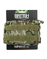 Подсумок утилитарный (Мультикам/Олива/Койот) KOMBAT UK Small Molle Utility Pouch