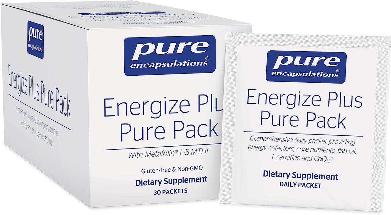 Pure Encapsulations Energize Plus Pure Pack / Енергія Плюс 30 пакетів BX778