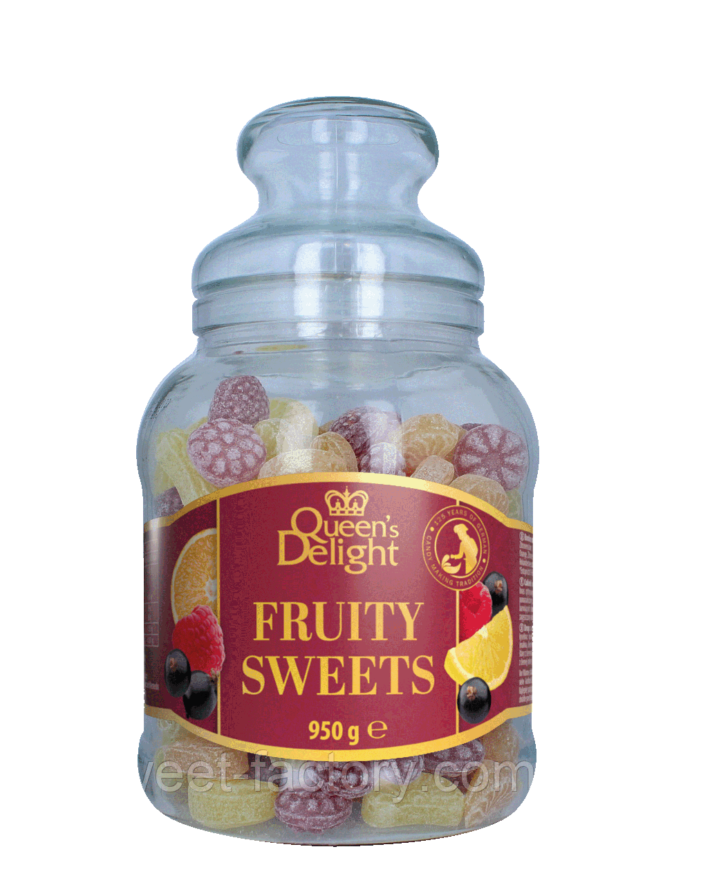 Льодяники Queen's Delight Fruity Sweets 950g