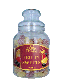Льодяники Queen's Delight Fruity Sweets 950g