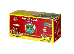 Чай чорний Akbar Do Ghazal Pure Ceylon Tea цейлонський 25 пакетиків 50 г