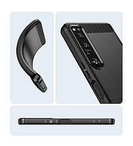 TPU чохол накладка Urban для Sony Xperia 1 IV чорний, фото 3