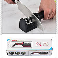 Ножеточка Точилка Ручна для ножів SHARPENER | Ножеточка механічна | Точило для ножів і ножиць