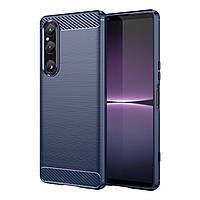 TPU чехол накладка Urban для Sony Xperia 1 IV синий