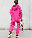 Стильний модний теплий жіночий спортивний костюм оверсайз "Girl", фото 10