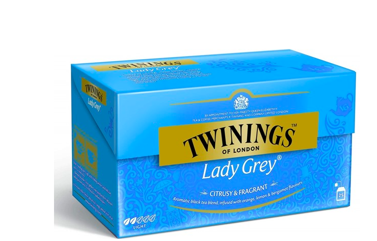 Twinings Lady Gray Чай чорний Леді Грей 25 пакетів