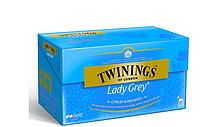 Twinings Lady Gray Чай черный Леди Грей 25 пакет