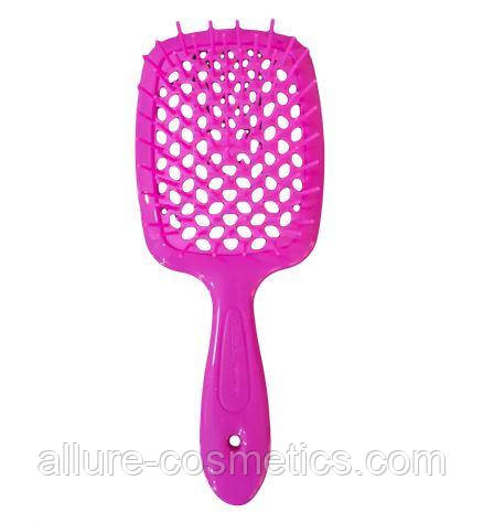 Гребінець (міні версія) Janeke superbrush the original Small Фуксія