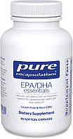 Pure Encapsulations EPA/DHA Essentials / Омега 3 для поддержки когнитивных функции 90 капсул