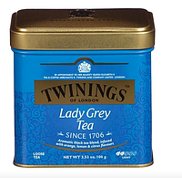 Twinings Lady Grey Чай черный Леди Грей листовой 100 г