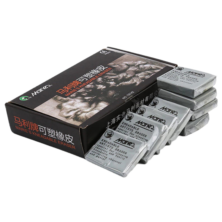 Гумка - клячка Marie`s сірого кольору, фото 1