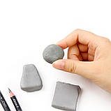 Гумка - клячка Marie`s сірого кольору, фото 10