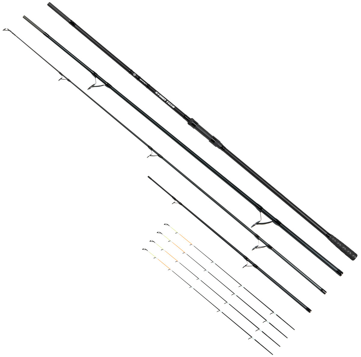 Вудилище короп + фідер Brain Storm Twin 3.90m 3.5lbs/max 150g, фото 1