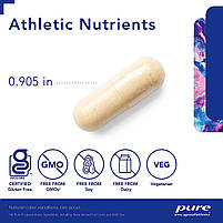 Спортивні поживні речовини, Athletic Nutrients, Pure Encapsulations, 180 капсул BX415, фото 4