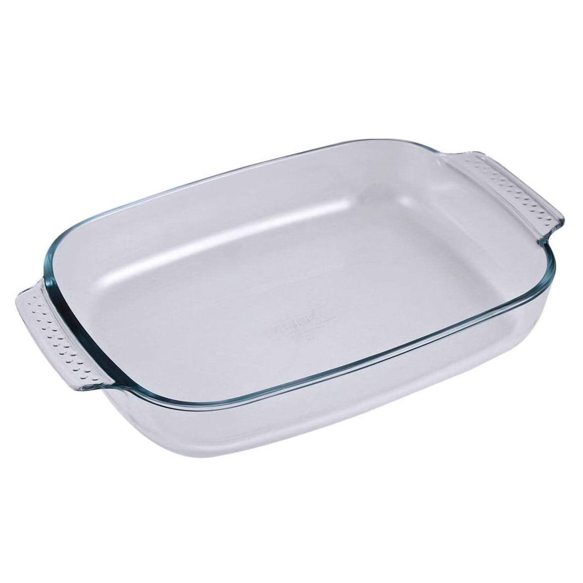 Форма для запікання A-PLUS скляна прямокутна 3.1 л 32 х 24 х 6 см (1094)